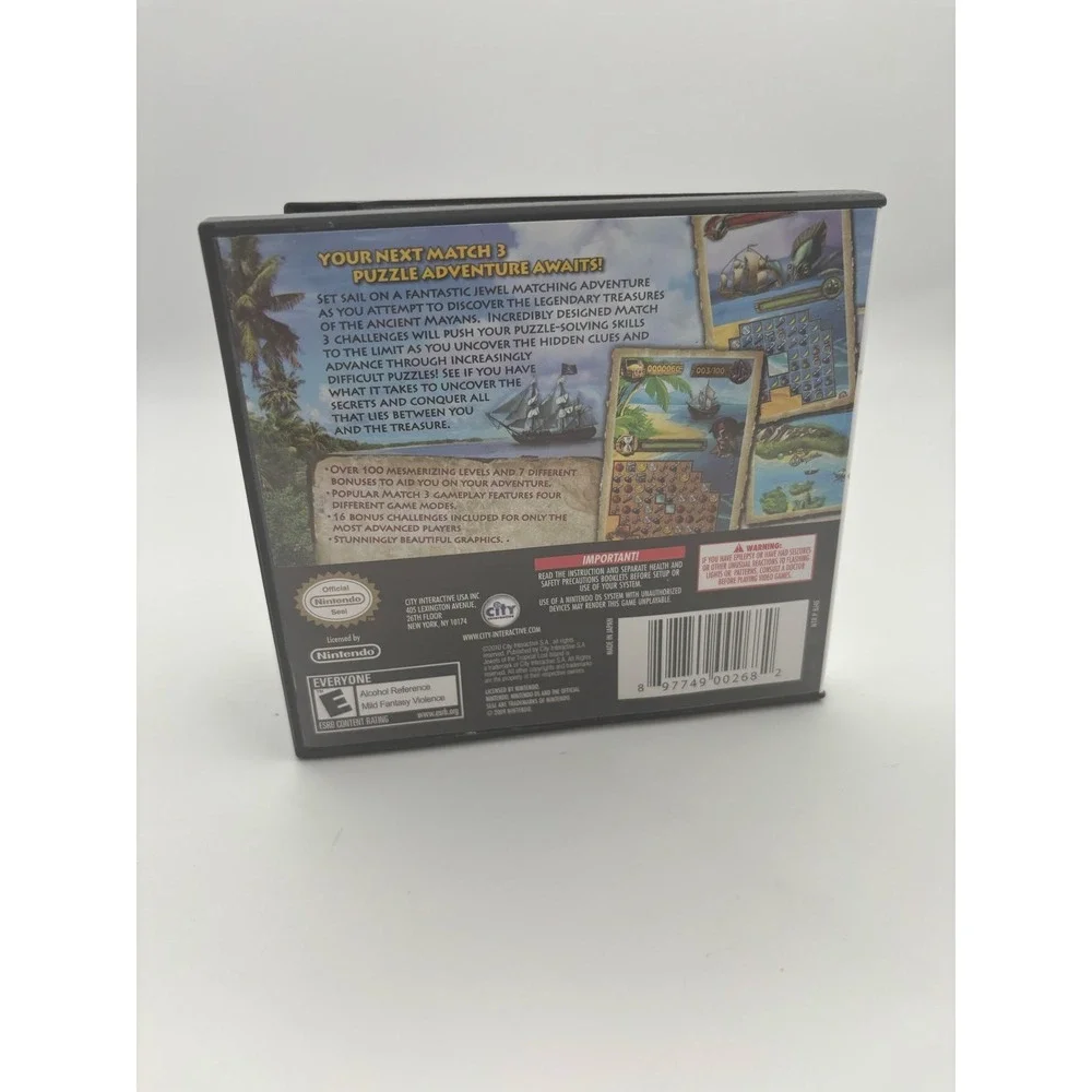 Jewels of the Tropical Lost Island Nintendo‎ DS Game - Tested/Works